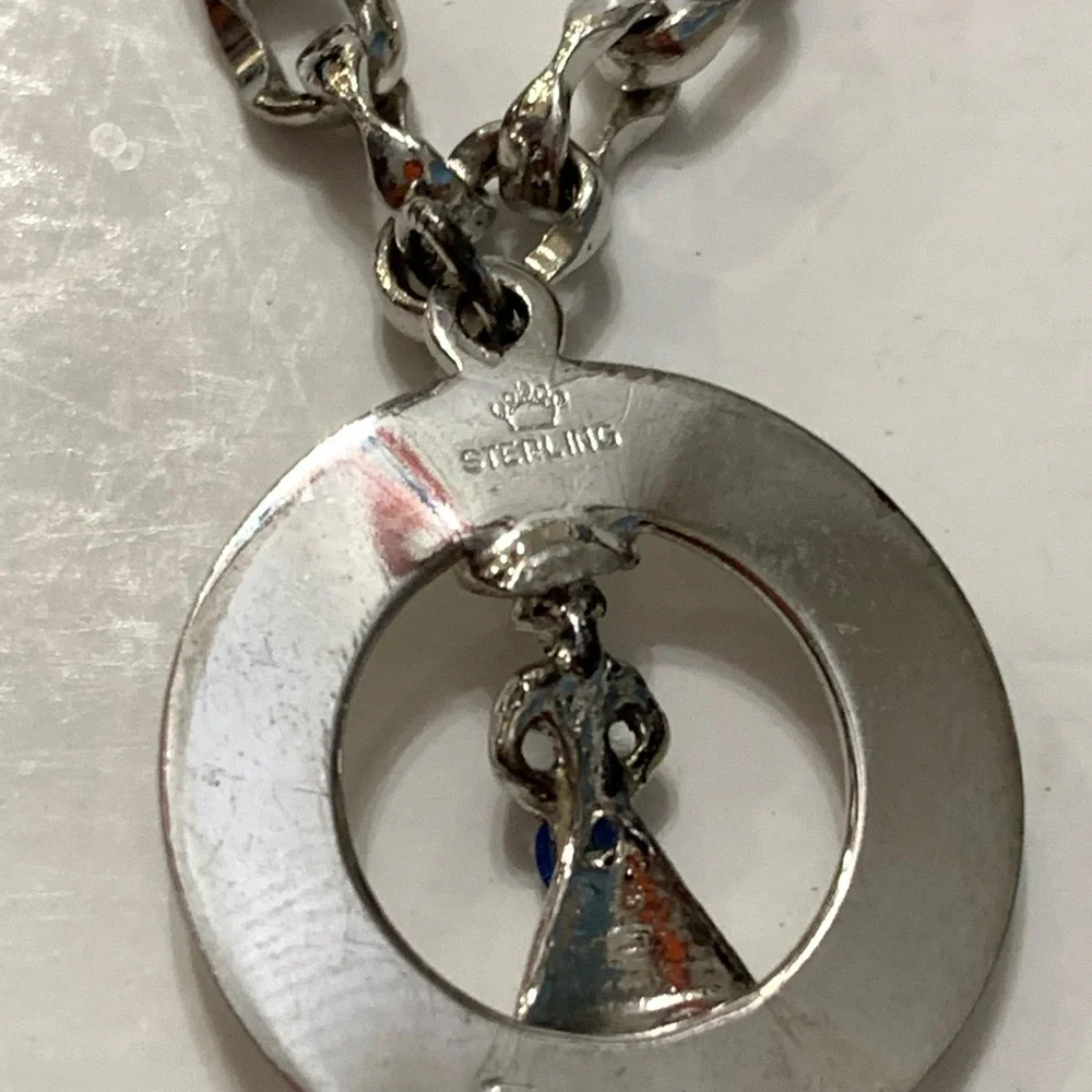 Vintage Sterling Silver  Charm Bracelet 7